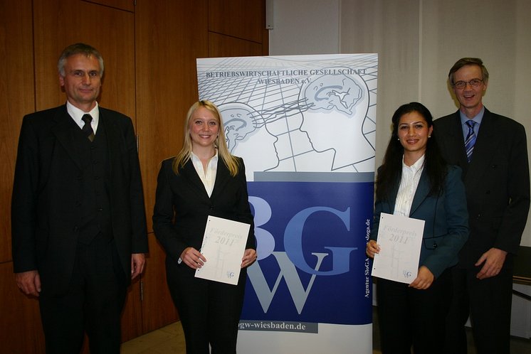 Foto BGW-Preisträgerinnen 2011